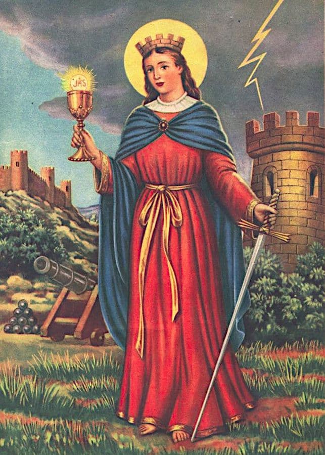 Sainte Barbe ou Barbara