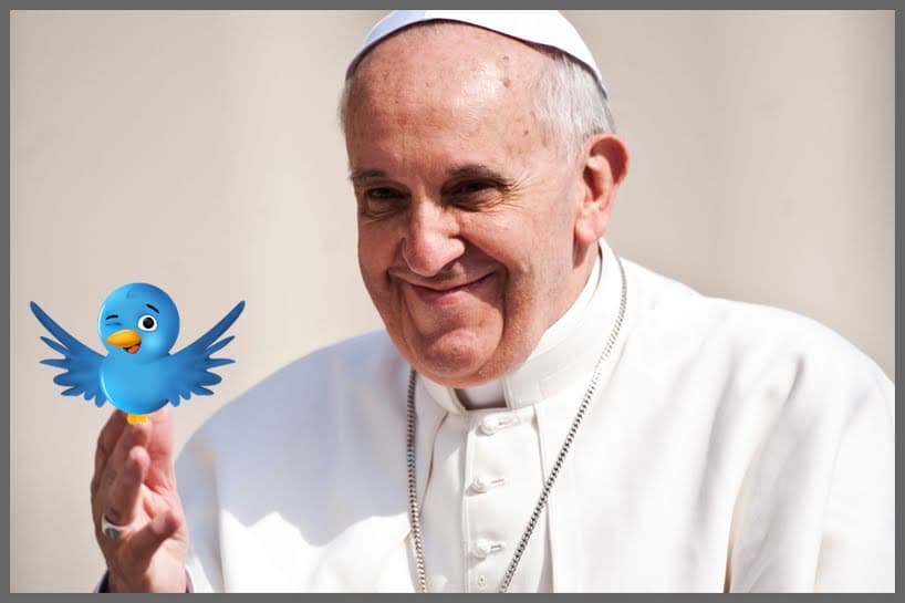 Les tweets du Pape François
