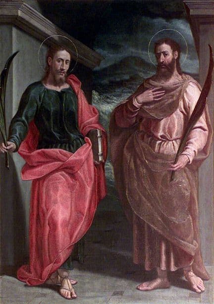 Saint Philippe et saint Jacques, apôtres.