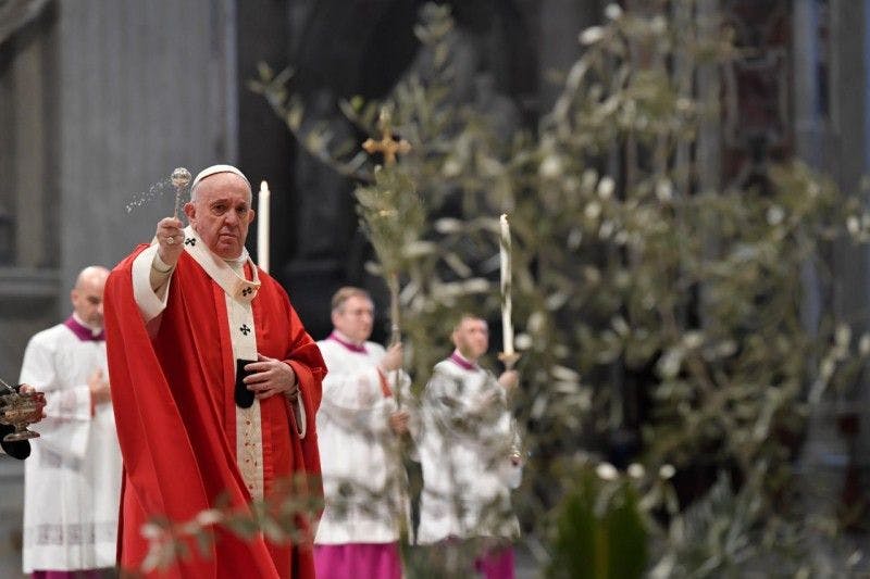Homélie du pape François à la Basilique St Pierre � 5 avril 2020
