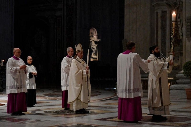 Homélie du pape François lors de la Veillée pascale � 11 avril 2020