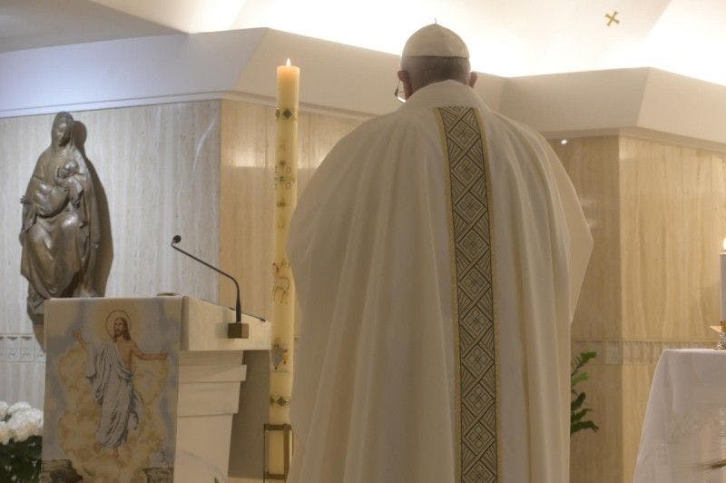 Homélie du pape François à la chapelle Sainte Marthe � 16 avril 2020
