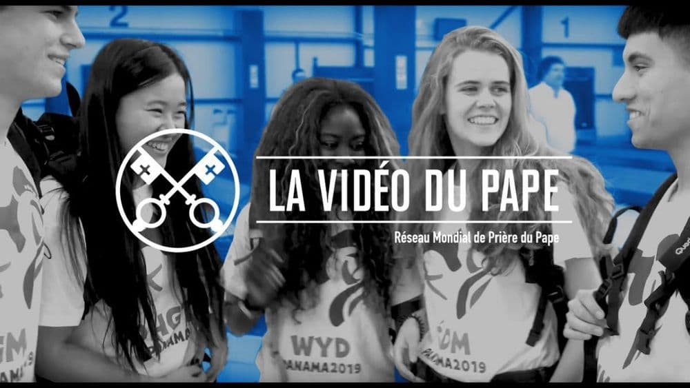 Intentions du Pape - Janvier 2019 - Les jeunes à l'école de Marie