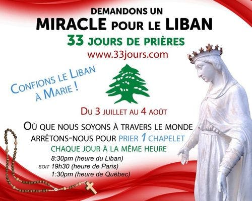 Prions pour le Liban