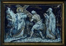 illustration pour la messe Jésus est chargé de sa croix