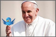 illustration pour la messe Les tweets du Pape François