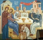 illustration pour la messe Bénir la table
